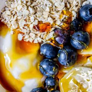 Banana Blueberry Overnight Oats
