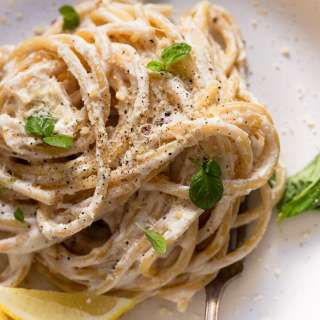 Fresh Lemon and Ricotta Cheese Pasta