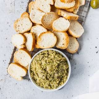 5-Minute Green Olive Tapenade (No Anchovies Option)