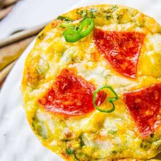 Pizza Egg Muffins (Make Ahead Weekday Breakfast!)