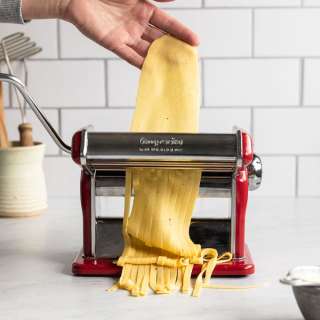 Homemade Pasta Dough with Semolina Flour
