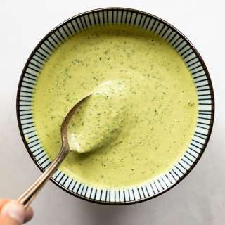 Fresh Lemon Herb Tahini Sauce