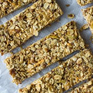 No Bake Apple Granola Bars