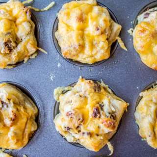 Cheesy Bacon Ranch Puffs
