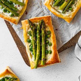 Asparagus Pea Tart