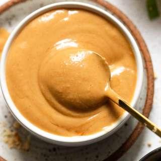 5-Minute Creamy Peanut Sauce (Dressing or Dip)