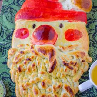 Golden Santa Bread