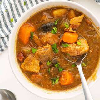 Classic Homestyle Pork Stew