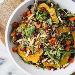 Autumn Acorn Squash Salad