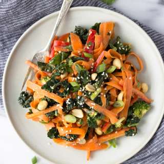 Thai Chopped Salad with Peanut Sauce Dressing