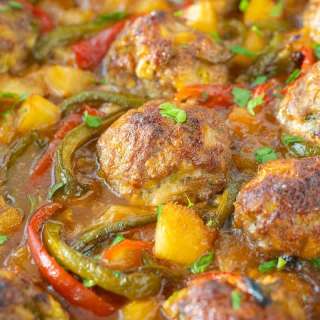 Sweet and Sour Pork Meatballs