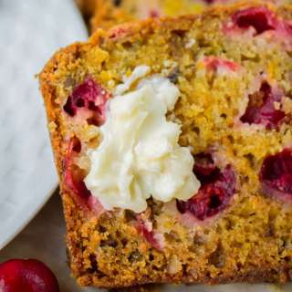 Cranberry Orange Walnut Bread