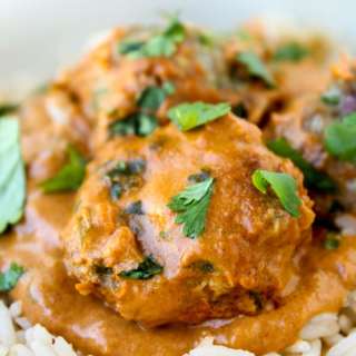 Chicken Tikka Masala Meatballs