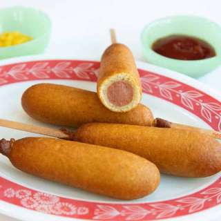 Air Fryer Corn Dogs