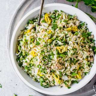 Super Simple Tuna Orzo Salad