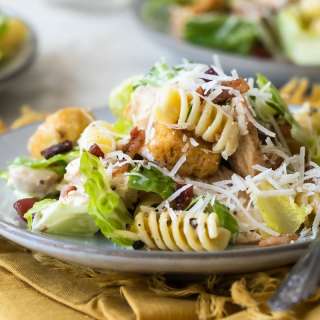 Chicken Caesar Pasta Salad