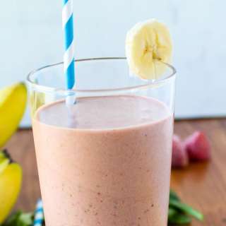 Strawberry Mango Protein Smoothie