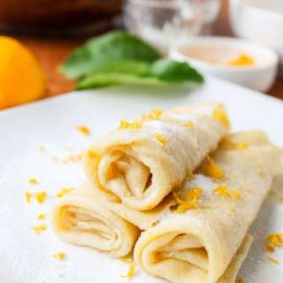 Meyer Lemon and Cardamom Crepes