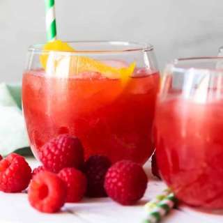 Raspberry Lemonade Fizz