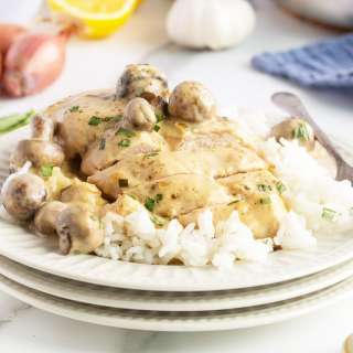 Creamy Mushroom Tarragon Chicken
