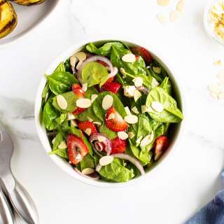 Strawberry Spinach Salad