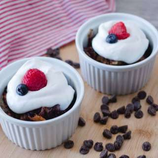 Chocolate Chip Bread Pudding