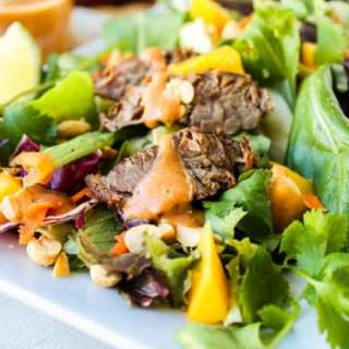 CrockPot Thai Steak Salad