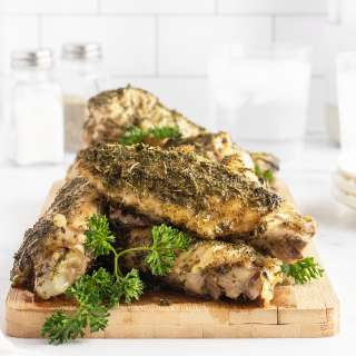 Baked Turkey Wings