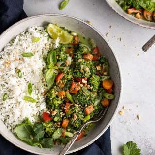 Creamy Coconut Vegetable Stir Fry