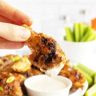 Gilled Chicken Wings