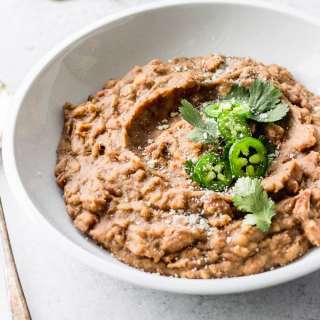 Instant Pot Vegetarian Refried Beans