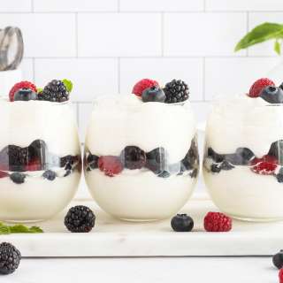 Swedish Creme with Summer Berries