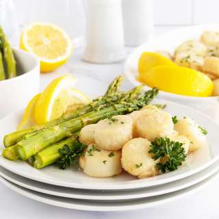 Broiled Scallops