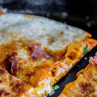 10 Minute Enchilada Quesadillas