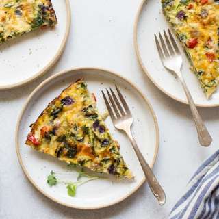 Summer Egg and Veggie Bake with Cheese