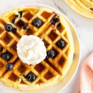 Blueberry Waffles