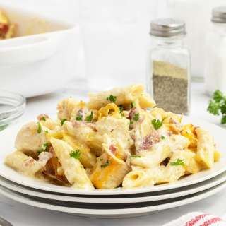 Chicken Bacon Ranch Casserole