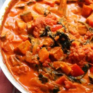 Tikka Masala Tofu and Vegetables