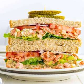 Salmon Salad Sandwich