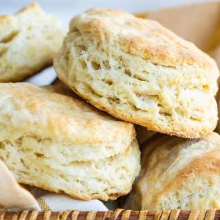 Easy Biscuit Recipe (3 Ingredient Biscuits)