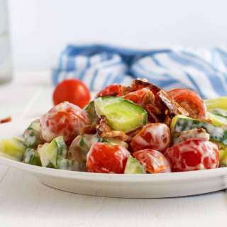 Cucumber Tomato Salad