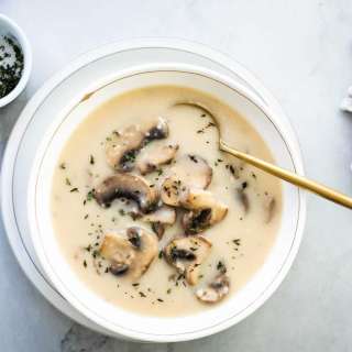 Homemade Condensed Cream of Mushroom Soup
