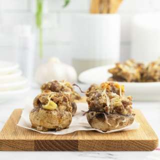 Sausage Stuffed Mushrooms