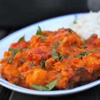 Thai Red Chicken with Cherry Tomatoes