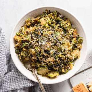 15-Minute Sauteed Shredded Brussels Sprouts
