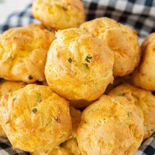 Cheese Puffs (Gougères)