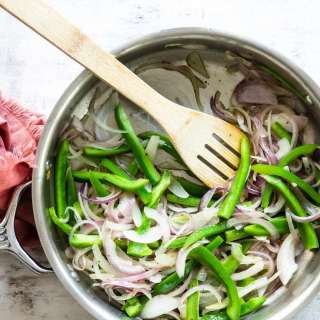 Fajita Veggies (Chipotle Copycat)