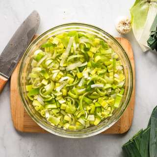 How to Cut and Cook Leeks