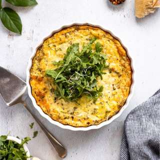 Sliced Yukon Gold Potato & Egg Breakfast Casserole