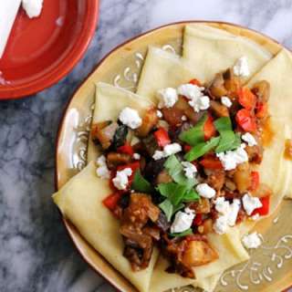 Ratatouille Crepes